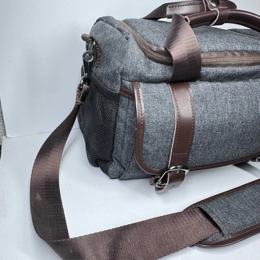 SmallRig Camera Bag Case Gray Padded DSLR Travel‎ Adjustable Strap